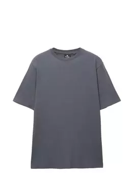 Рубашка Pull&Bear, темно-серый