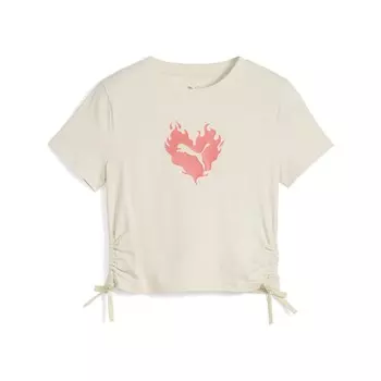 Рубашка PUMA Flaming Love, белый