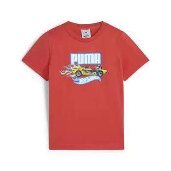 Рубашка PUMA Puma x Hot Wheels, цвет Blood red