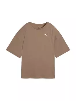 Рубашка PUMA Wardrobe Essentials, серо-коричневый