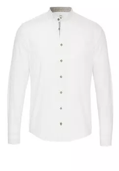 Рубашка Pure Tracht Slim Fit, цвет Uni wei