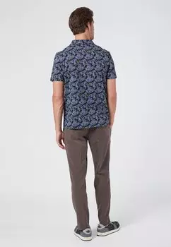 Рубашка PYRO WITH FLORAL PRINT 4funkyflavours, синий