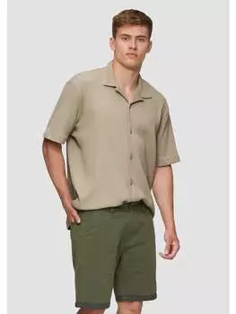 Рубашка QS, бежевый