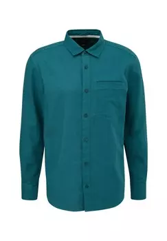 Рубашка QS, бирюзовый