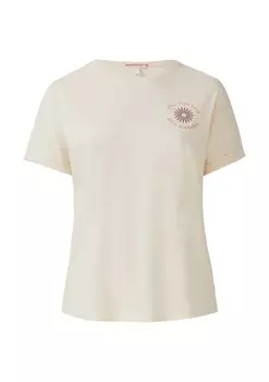 Рубашка QS, цвет Cream/Camel