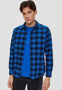 Рубашка QS, цвет royalblau