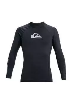Рубашка Qs для молодых мужчин с длинными рукавами воротник-стойка "Surf" Quiksilver, синий
