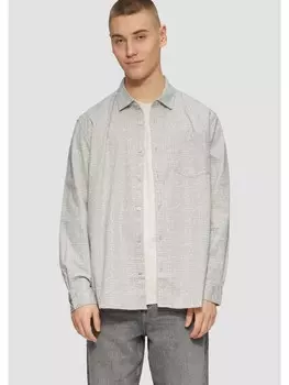 Рубашка QS Hemd langarm, бежевый