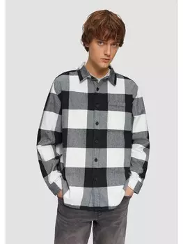 Рубашка QS Hemd langarm, черный