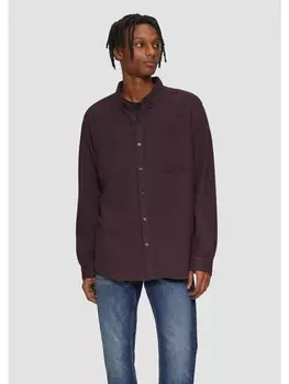 Рубашка QS Hemd langarm, фиолетовый