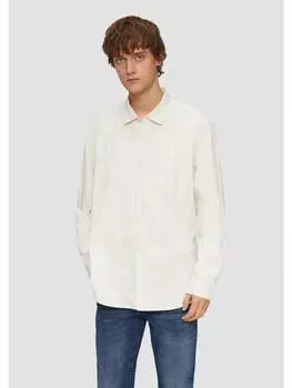 Рубашка QS Hemd langarm, серый