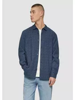 Рубашка QS Hemd langarm, синий