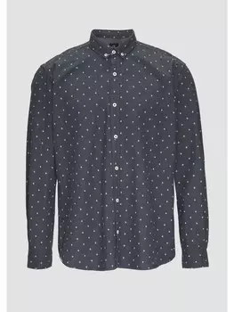 Рубашка QS langarm, синий