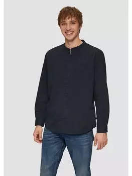 Рубашка QS langarm, синий