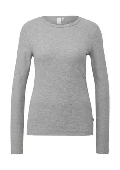 Рубашка QS, пятнистый серый