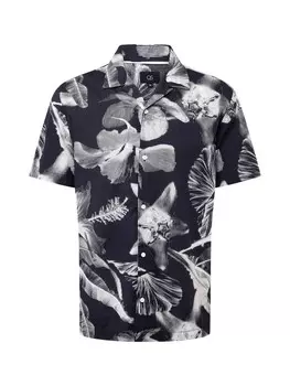 Рубашка QS Regular fit Button Up, черный