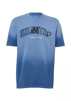 Рубашка QS, темно-синий