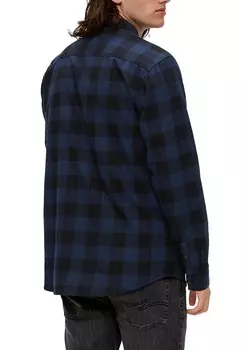 Рубашка QS, темно-синий