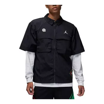 Рубашка Quai 54 утепленный топ Air Jordan, черный