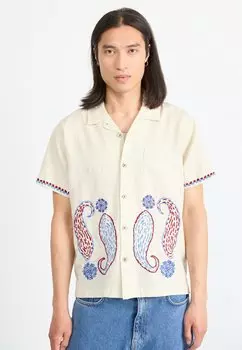 Рубашка QUENTIN Obey Clothing, бежевый