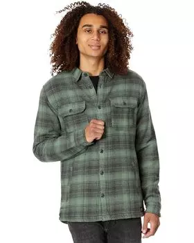Рубашка Quiksilver Camus Long Sleeve Overshirt, цвет Laurel Wreath Camus