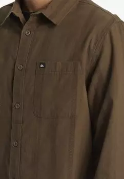 Рубашка Quiksilver, коричневый