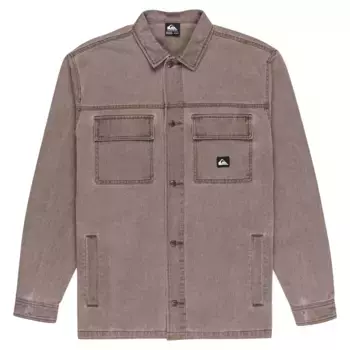 Рубашка Quiksilver Mohab Washed Twill, коричневый