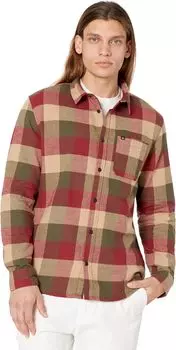 Рубашка Quiksilver Motherfly Flannel, цвет Ruby Wine Motherfly