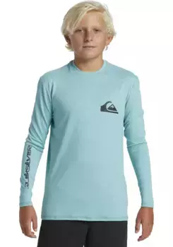 Рубашка Quiksilver с длинными рукавами "EVERYDAY SURF TEE LS YOUTH", голубой