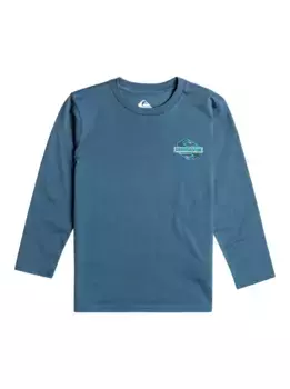 Рубашка Quiksilver с длинными рукавами "Rising Water", цвет Bering Sea