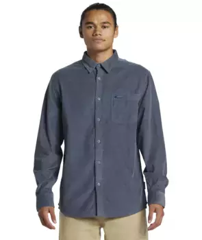 Рубашка Quiksilver с длинными рукавами "SMOKE TRAIL CORD", цвет Flint Stone