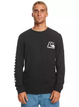 Рубашка Quiksilver с длинными рукавами "The Original", черный