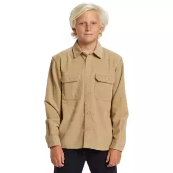 Рубашка Quiksilver с длинными рукавами «VENTURE OVERSHIRT CORD YOUTH», цвет TWILL VENTUR