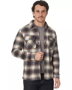 Рубашка Quiksilver Surf Days Long Sleeve Polar Fleece Shirt, цвет Portabella Prnt