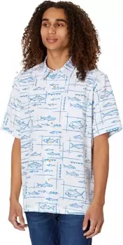 Рубашка Quiksilver Waterman Bento Short Sleeve Woven, цвет Bento White