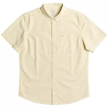 Рубашка Quiksilver Winfall с короткими рукавами, молочный