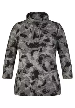 Рубашка Rabe, цвет Light grey/Dark grey