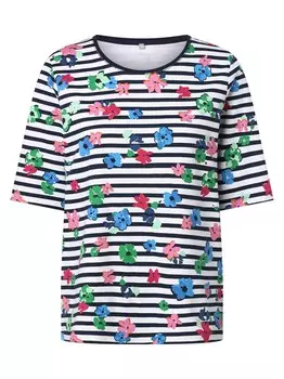 Рубашка Rabe, синий/морской синий/белый