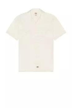 Рубашка рабочая с коротким рукавом Dickies, белый