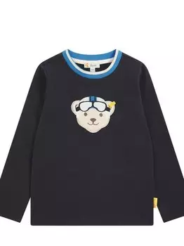 Рубашка racer с длинными рукавами Steiff, синий