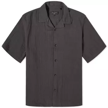 Рубашка Rag & Bone Avery Vacation, темно-серый