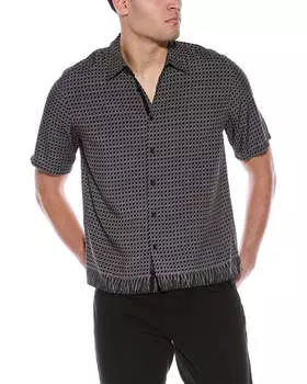 Рубашка rag & bone Dalton, черный