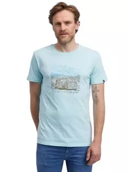 Рубашка Ragwear Roggero, синий/светло-синий