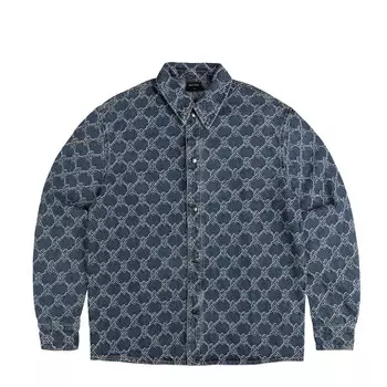 Рубашка rahul shield shirt Daily Paper, синий