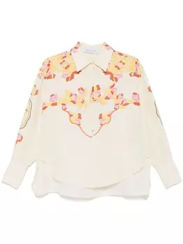 Рубашка Ракель Диниз Баия Raquel Diniz, желтый