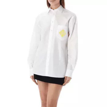 Рубашка Ralph Lauren Logo Embroidery, белый