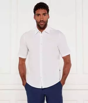 Рубашка раш_2_м Regular fit Boss Orange, белый