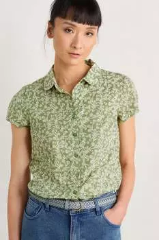 Рубашка Рашмейкер Seasalt Cornwall, зеленый