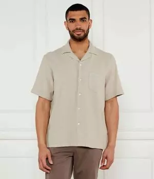 Рубашка rayer_m Regular fit Boss Orange, желтый