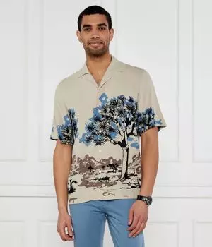 Рубашка rayer_m Regular fit Boss Orange, желтый